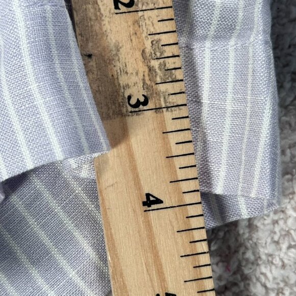 Madewell Womens Stripe-Play Drawstring Pull-On Paperbag Shorts XS Purple Wht NWT - Picture 10 of 11